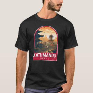 Camiseta Katmandú Nepal Viajes de arte