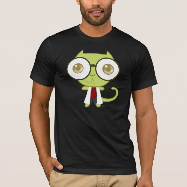 Camiseta Kats con Glassez: Profesor Oops Shirt (Anverso)
