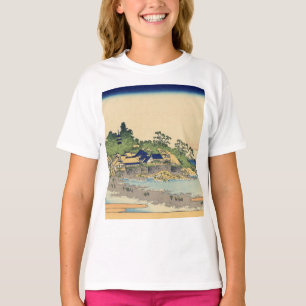 Camiseta Katsushika Hokusai Enoshima en la provincia de Sag