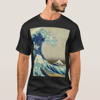 Camiseta Katsushika Hokusai - La gran ola de Kanagawa