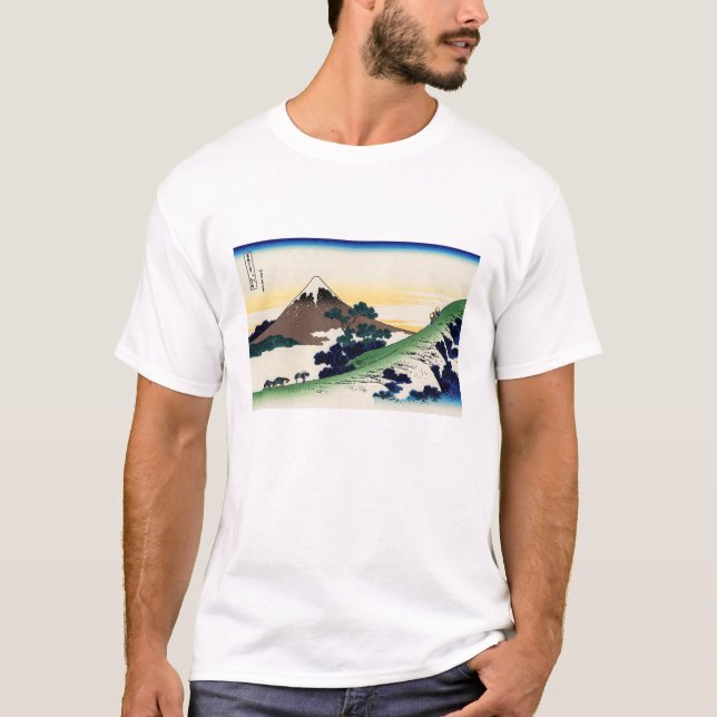 Camiseta Katsushika Hokusai - Paso de los inumes, provincia (Anverso)