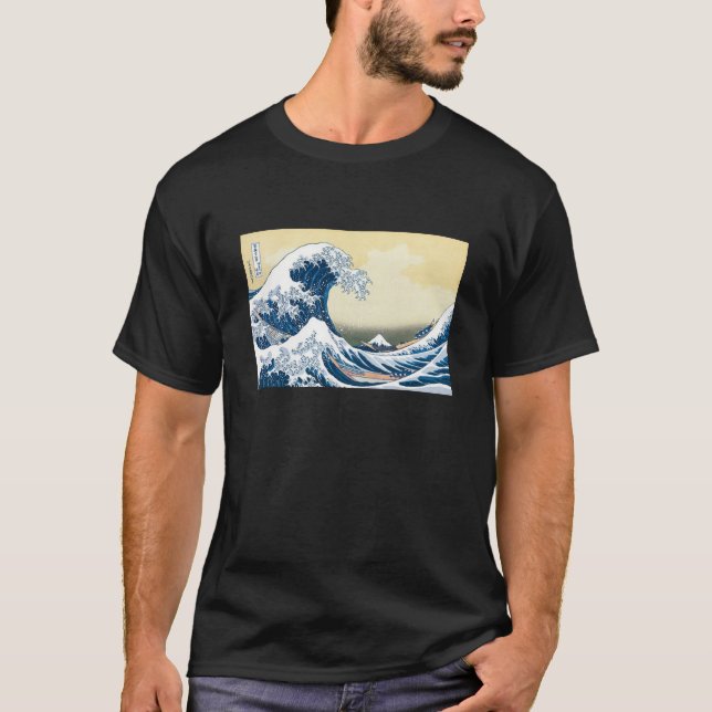 Camiseta Katsushika Hokusai T-Shirts (Anverso)