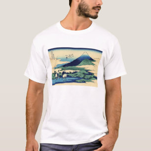 Camiseta Katsushika Hokusai - Umegawa en la provincia de Sa