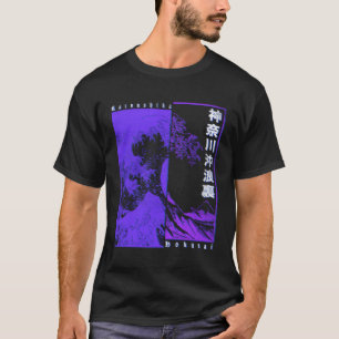 Camiseta Katsushika Japonesa Hokusai Gran Ola De Kanagaw
