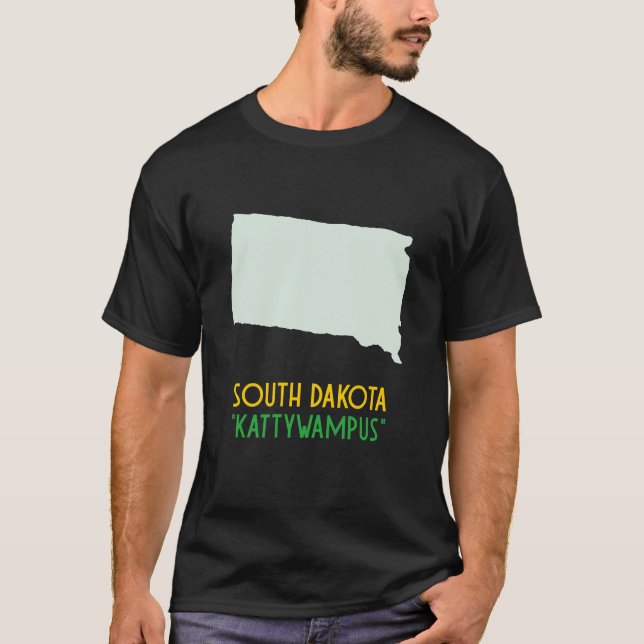 Camiseta "Kattywampus" Estado de Dakota del Sur (Anverso)