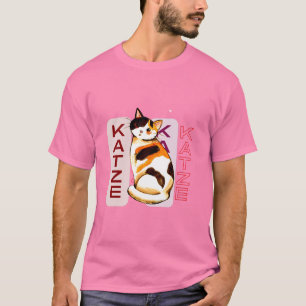 Camiseta Katze, simple regalo de mamá de Día de San Valentí