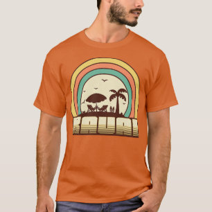 Camiseta Kauai Beach Retro Sunset Style