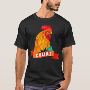 Camiseta Kauai Chicken Tshirts Rooster Estilo de época Jard