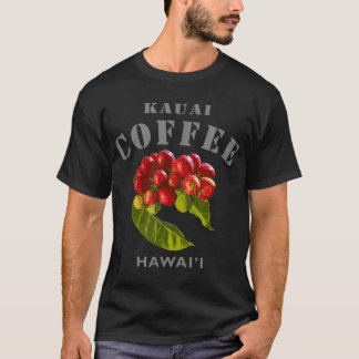 Camiseta Kauai Coffee Hawaii Isla Famosa Moderna Hawai