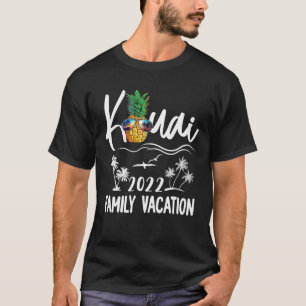Camiseta Kauai Hawaii 2022 Gafas de sol de piña hawaiana va