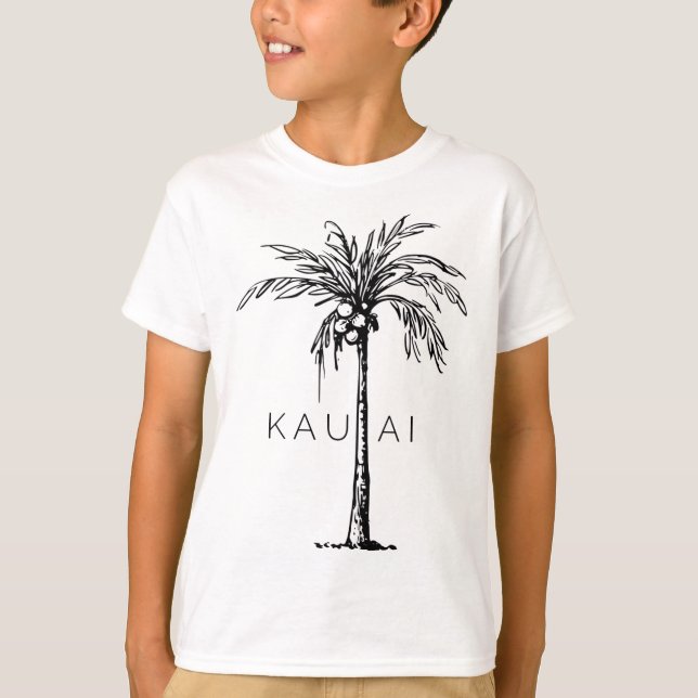 Camiseta Kauai Hawaii ALOHA desde la isla. Siente a los Alo (Anverso)