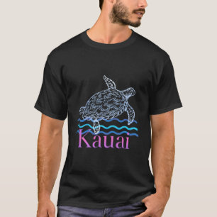 Camiseta Kauai Hawaii Isla Natación Turtle Hawaii S