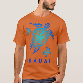 Camiseta Kauai Hawaii Sea Blue Rurbal