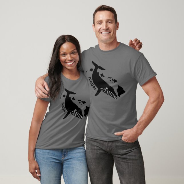 Camiseta Kauai - Islas Hawaii Humpback (Unisexo)