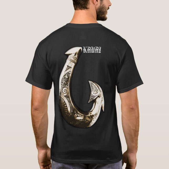 Camiseta Kauai Tribal Hook (Reverso)