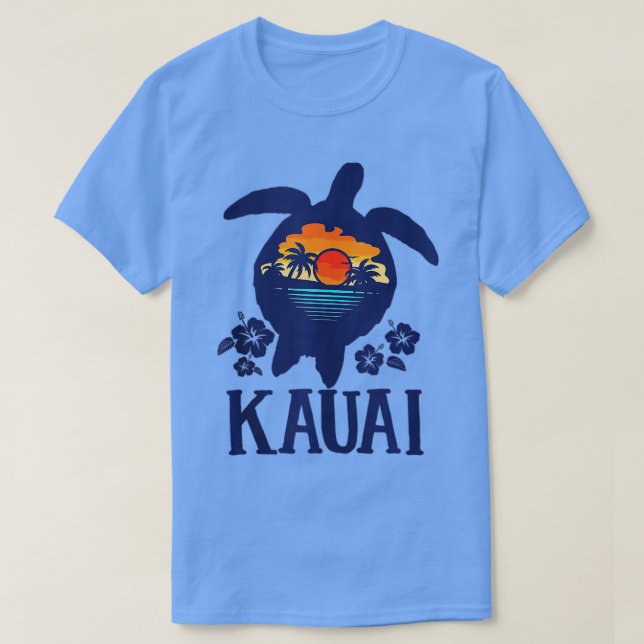 Camiseta Kauai - Vacaciones familiares hawaianas en las tor (Diseño del anverso)