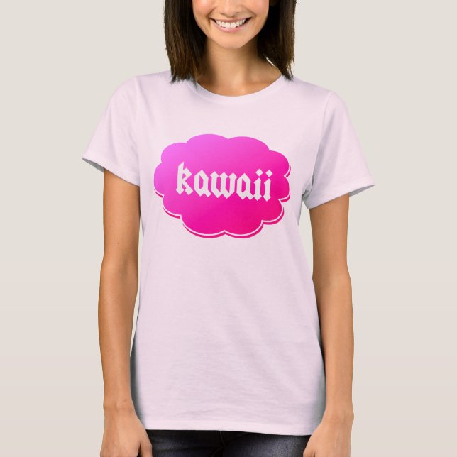Camiseta kawaii (Anverso)