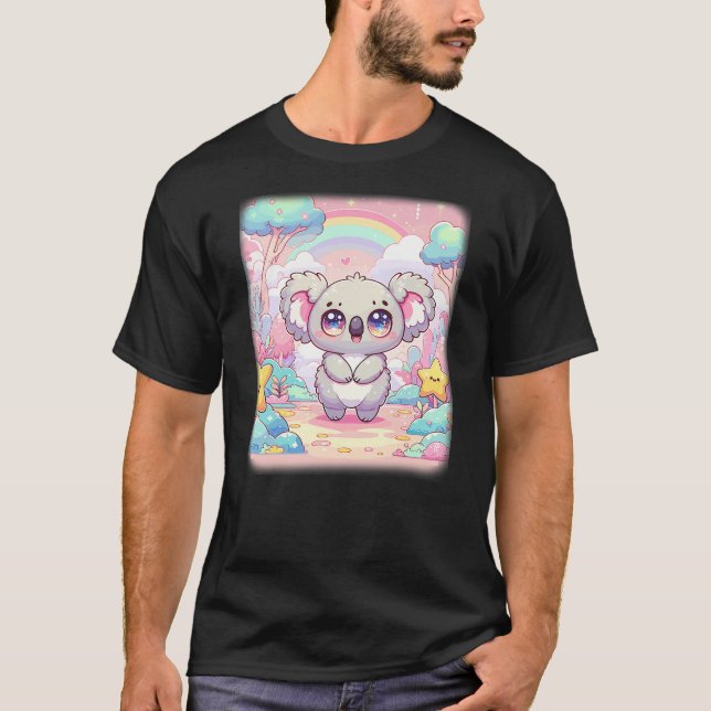 Camiseta Kawaii Aesthetic Koala Bear Lover Shirt Kawaii Koa (Anverso)