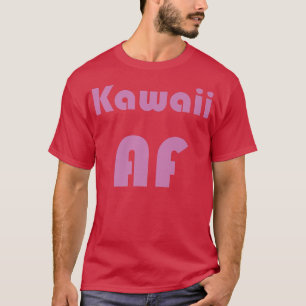 Camiseta Kawaii AF Japón Anime Weeb Cute