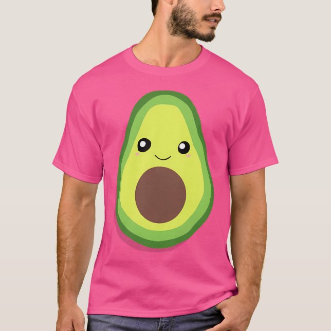 Camiseta Kawaii Aguacate (Anverso)