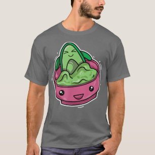 Camiseta Kawaii Aguacate Ramen Bowl Whirlpool, Grny Food Gi