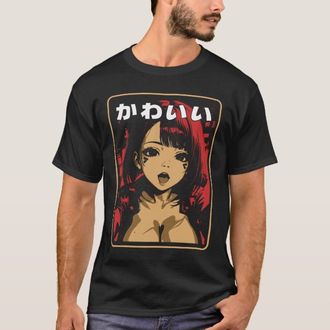 Camiseta Kawaii Anime (Anverso)