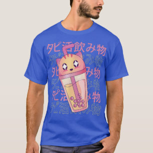 Camiseta Kawaii Anime Boba estilo japonés