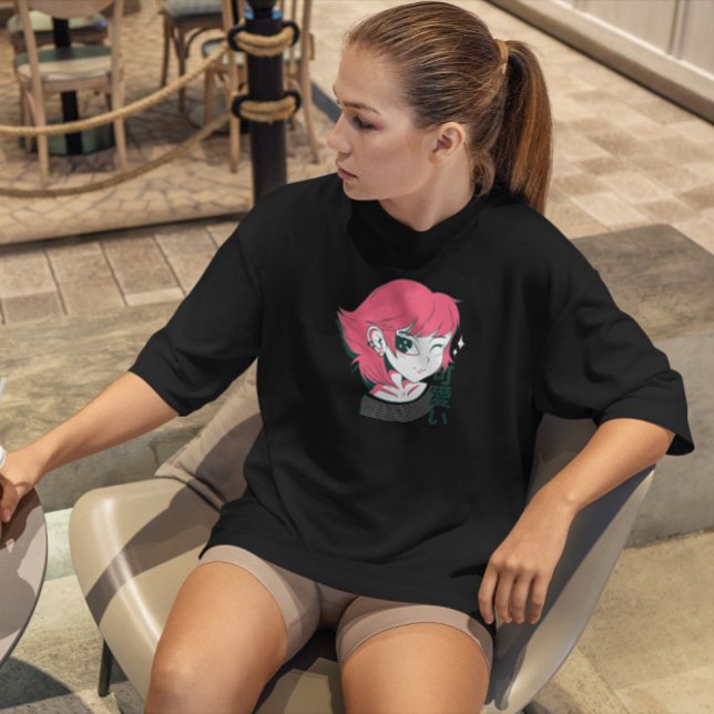 Camiseta Kawaii Anime Chica (Subido por el creador)