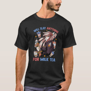 Camiseta Kawaii Anime Chica - Dejará Cualquier Cosa Por La 