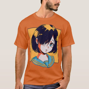 Camiseta Kawaii Anime Chica Japón indemne estético japonés 