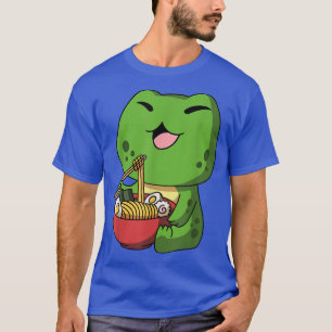 Camiseta Kawaii Anime Frota fideos asiáticos Ramen japonés