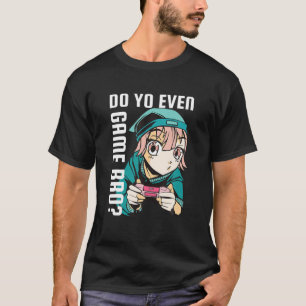 Camiseta Kawaii Anime Gamer Chica Aesthetic Pro Gamer Video
