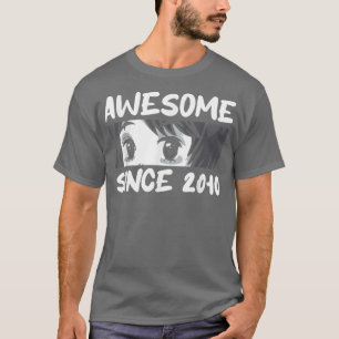 Camiseta Kawaii Anime Merch, Chica de 12 años