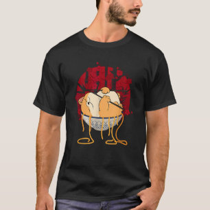 Camiseta Kawaii Anime Neko Cat Love Ramen Noodles Japoneses