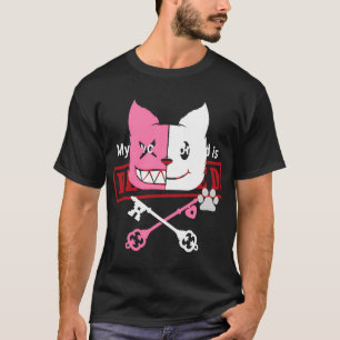 Camiseta Kawaii Anime Neko Chica Yandere Menhera Chan Paste