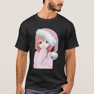 Camiseta Kawaii Anime Xmas Santa Manga Chicas Navidades Har