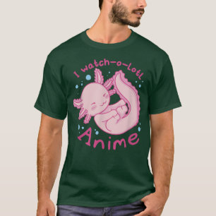Camiseta Kawaii Aolotl Cute Watch Anime Otaku Japan Manga L