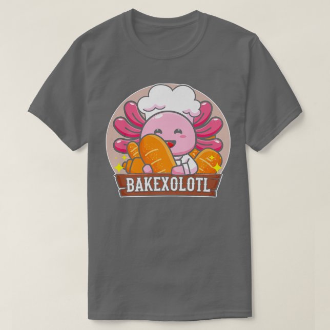 Camiseta Kawaii Aolotl Pun Baker Funny Baking Bake Bakeolot (Diseño del anverso)