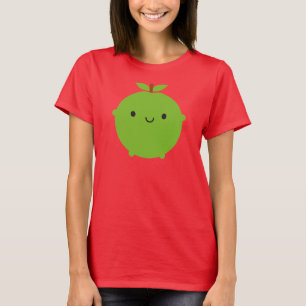 Camiseta Kawaii Apple
