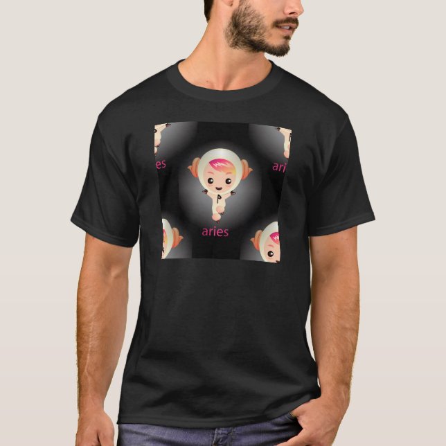 Camiseta kawaii aries (Anverso)