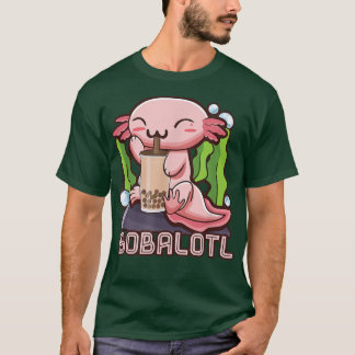 Camiseta Kawaii Axolotl Chicas de té burbuja regalo de té W