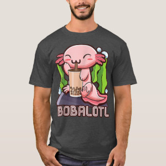 Camiseta Kawaii Axolotl Chicas de té burbuja regalo de té W
