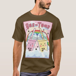 Camiseta Kawaii Boba Leche de burbujas Tea Bes Teas Estétic