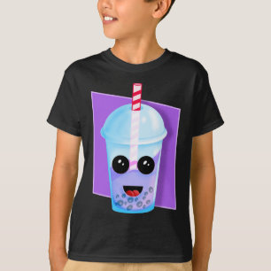 Camiseta Kawaii Boba Té de fruta, regalo de Navidades, naci