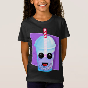 Camiseta Kawaii Boba Té de fruta, regalo de Navidades, naci