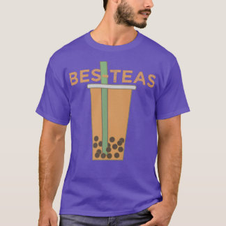 Camiseta Kawaii Boba Tea Bes Teas Bubble Tea  1129
