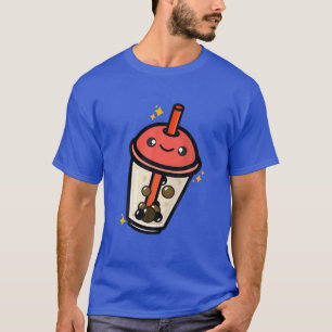 Camiseta Kawaii Bubble Tea Cup Boba Tea Gifts Women Graphic