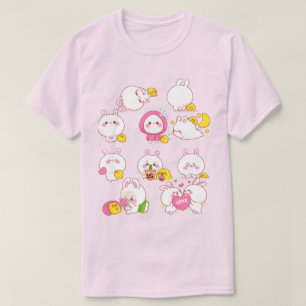 Camiseta Kawaii Bunnies