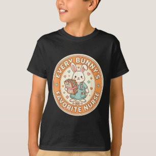Camiseta Kawaii cada enfermera favorita de todos los conejo