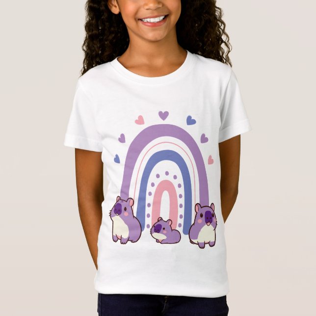 Camiseta Kawaii Capybara T-Shirt (Anverso)